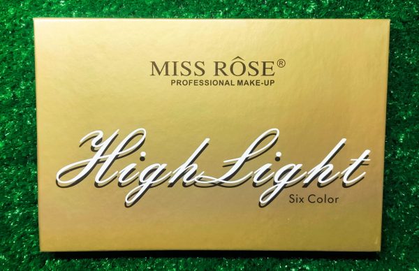 6 In 1 Miss Rose Ultimate Glow Highlighter Kit For Face Smoothness ₨640